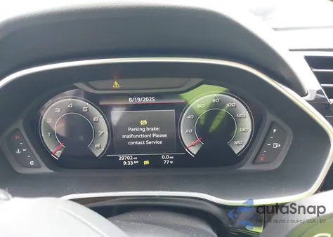 2022 Audi Q3 Premium Plus 45 Tfsi S Line Quattro Tiptronic z USA, uszkodzony, nr VIN WA1EECF36N1040251